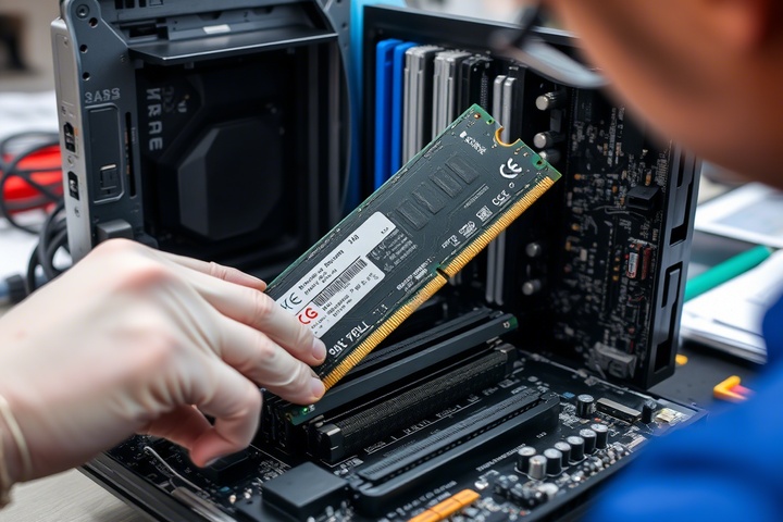 ram-module-installation RAM Not Detected