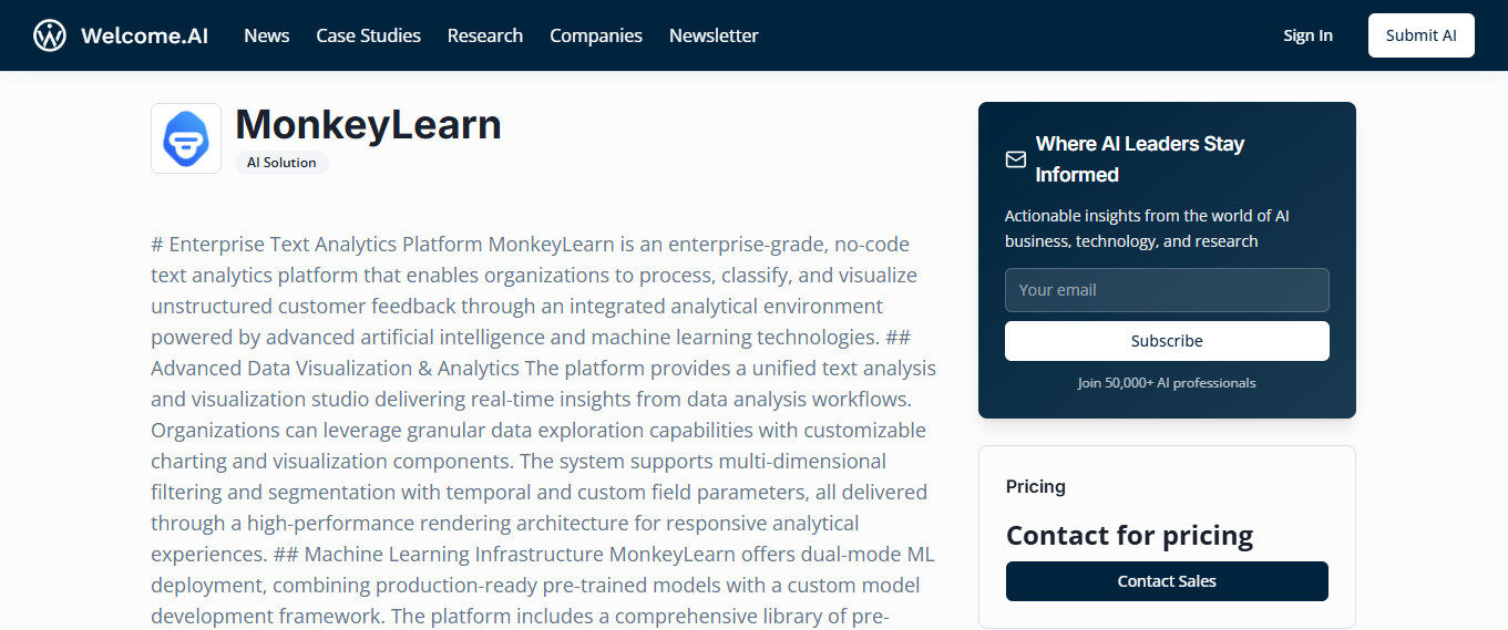 MonkeyLearn