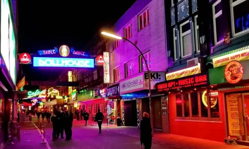 St. Pauli and Reeperbahn