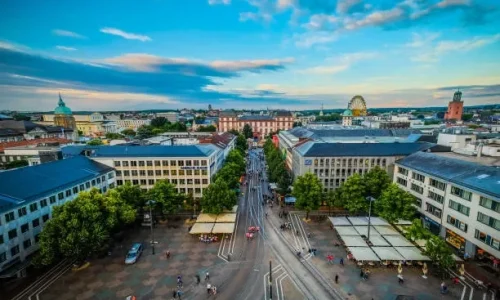 city centre of Darmstadt